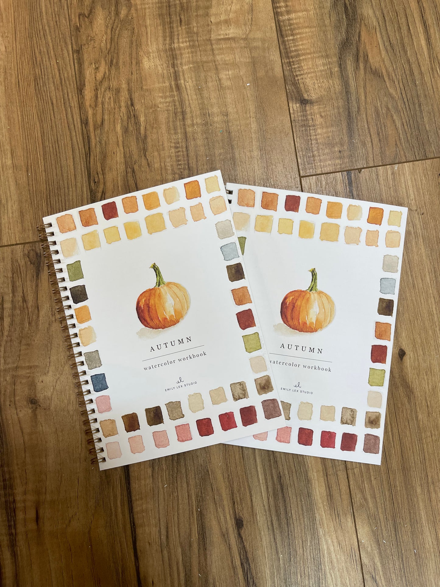 Emily Alex Autumn Watercolor Workbooks