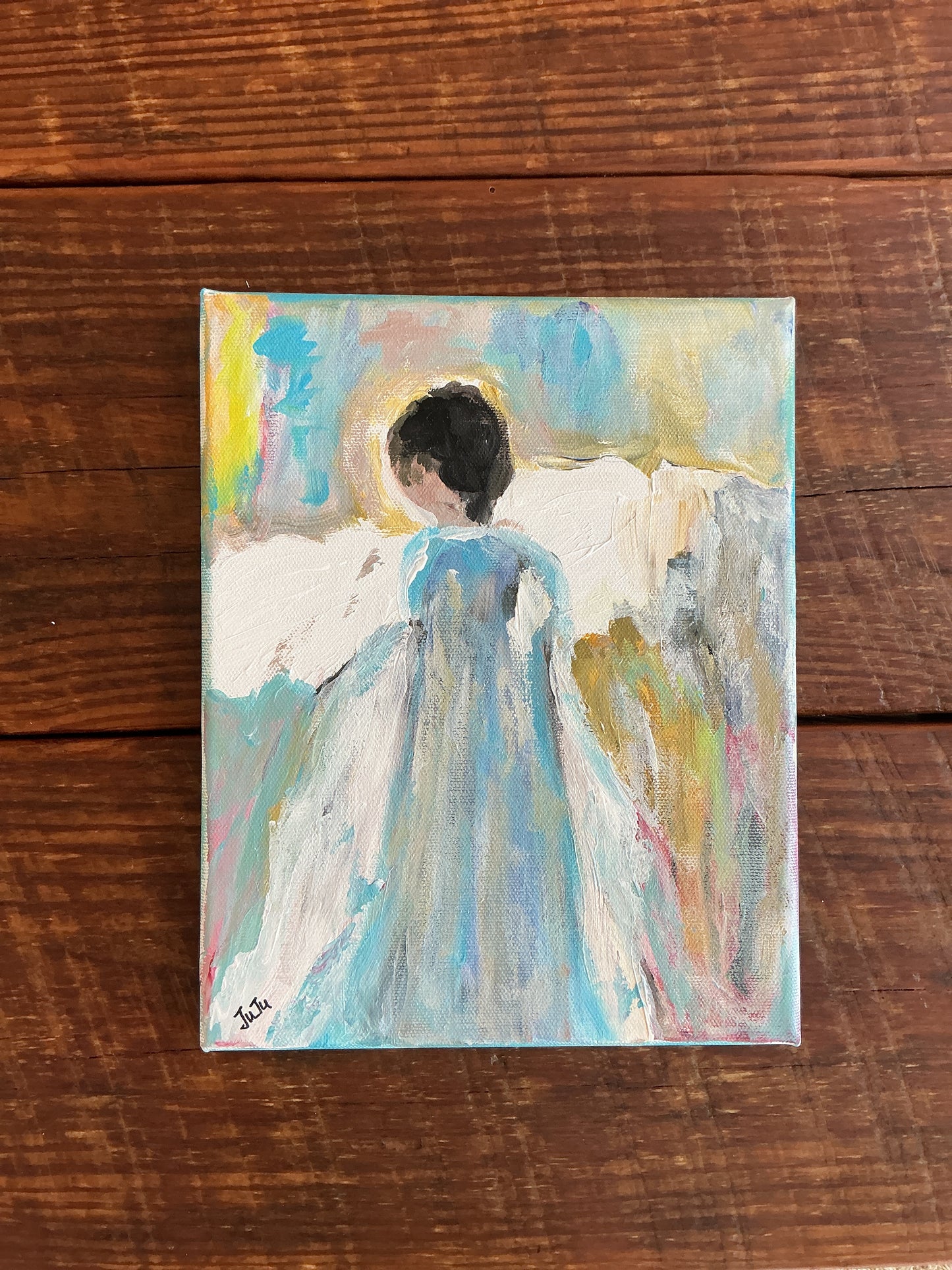 “Faith, Hope, Love” Angel by Juju