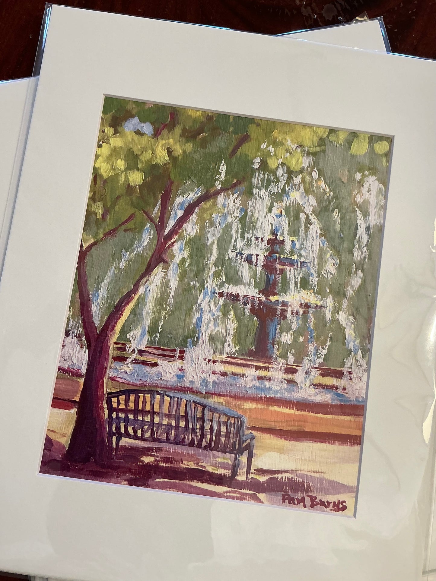 “Wilson Park” by Pam Burns (Print)