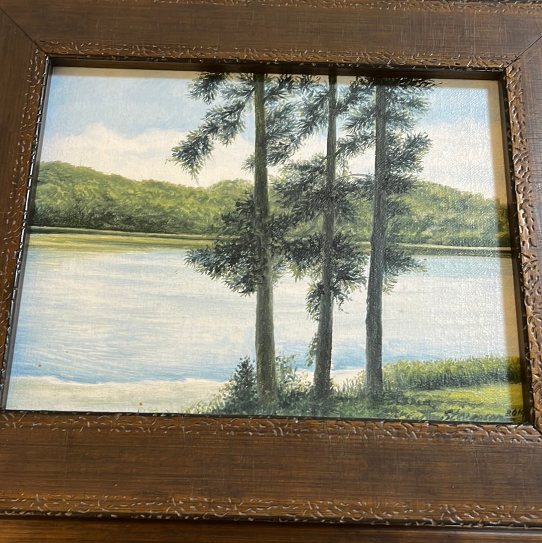 Three Trees Landscape by Tim Stevenson