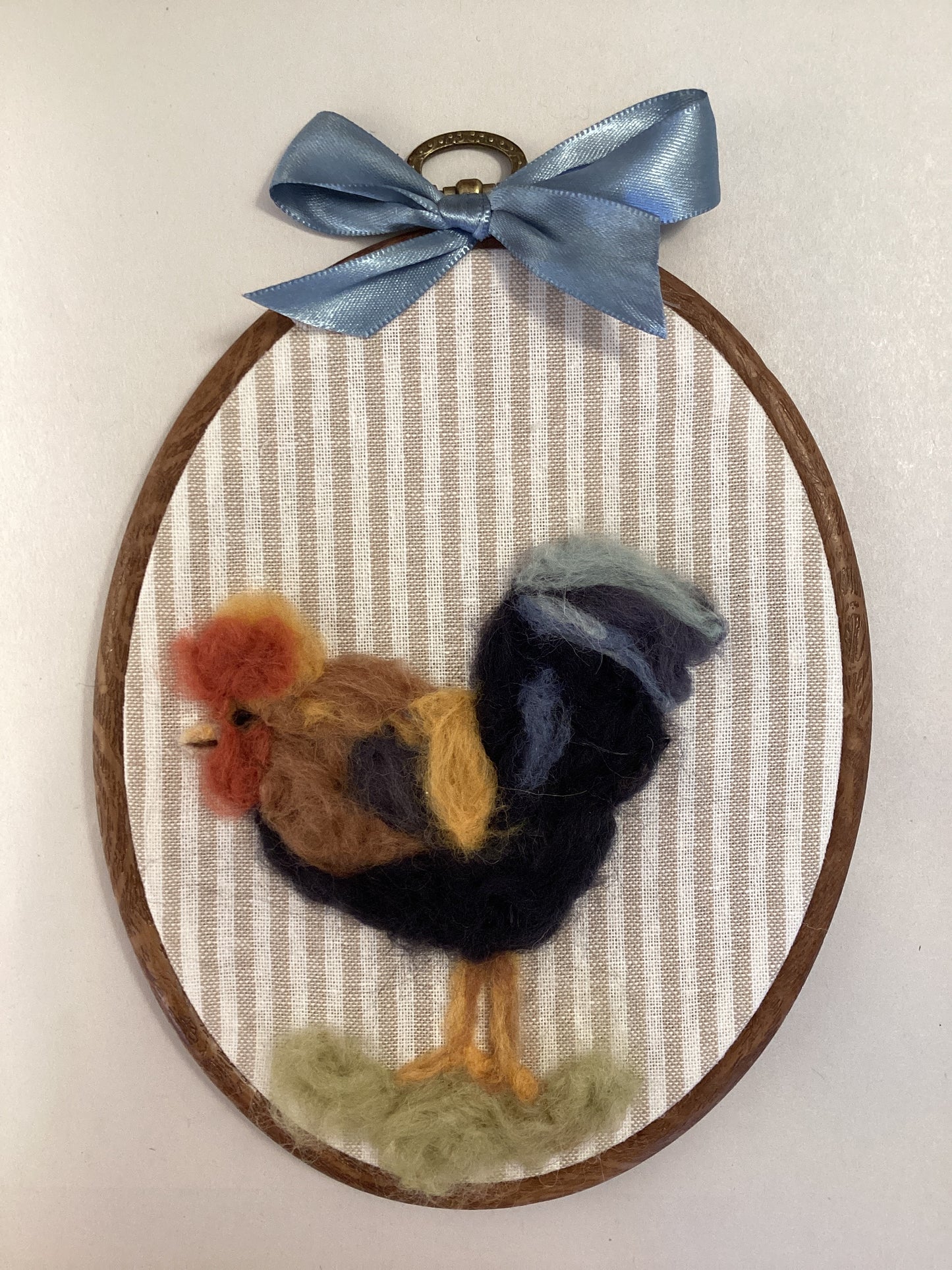 Rooster embroidery