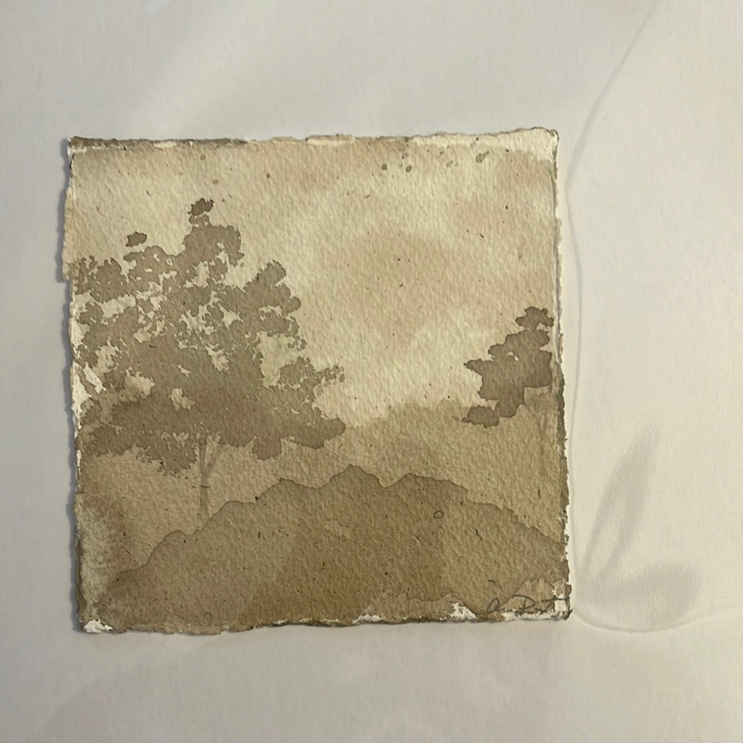 Sepia Trees by Anna Propst