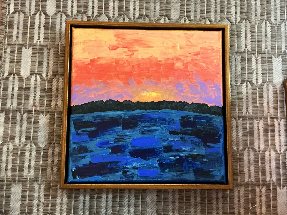 Tennessee River Sunset I & II (Sold Separately)