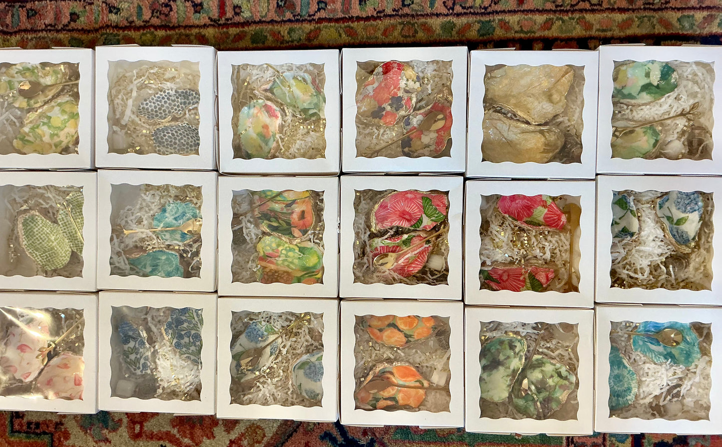 Oyster Salt & Pepper Boxes by Marshall Horton