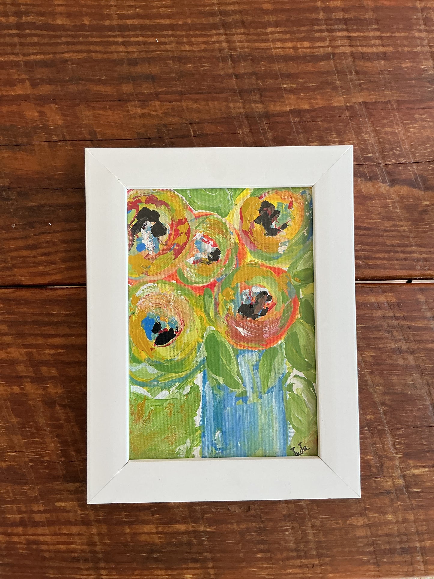 Abstract Floral by Juju - 5x7