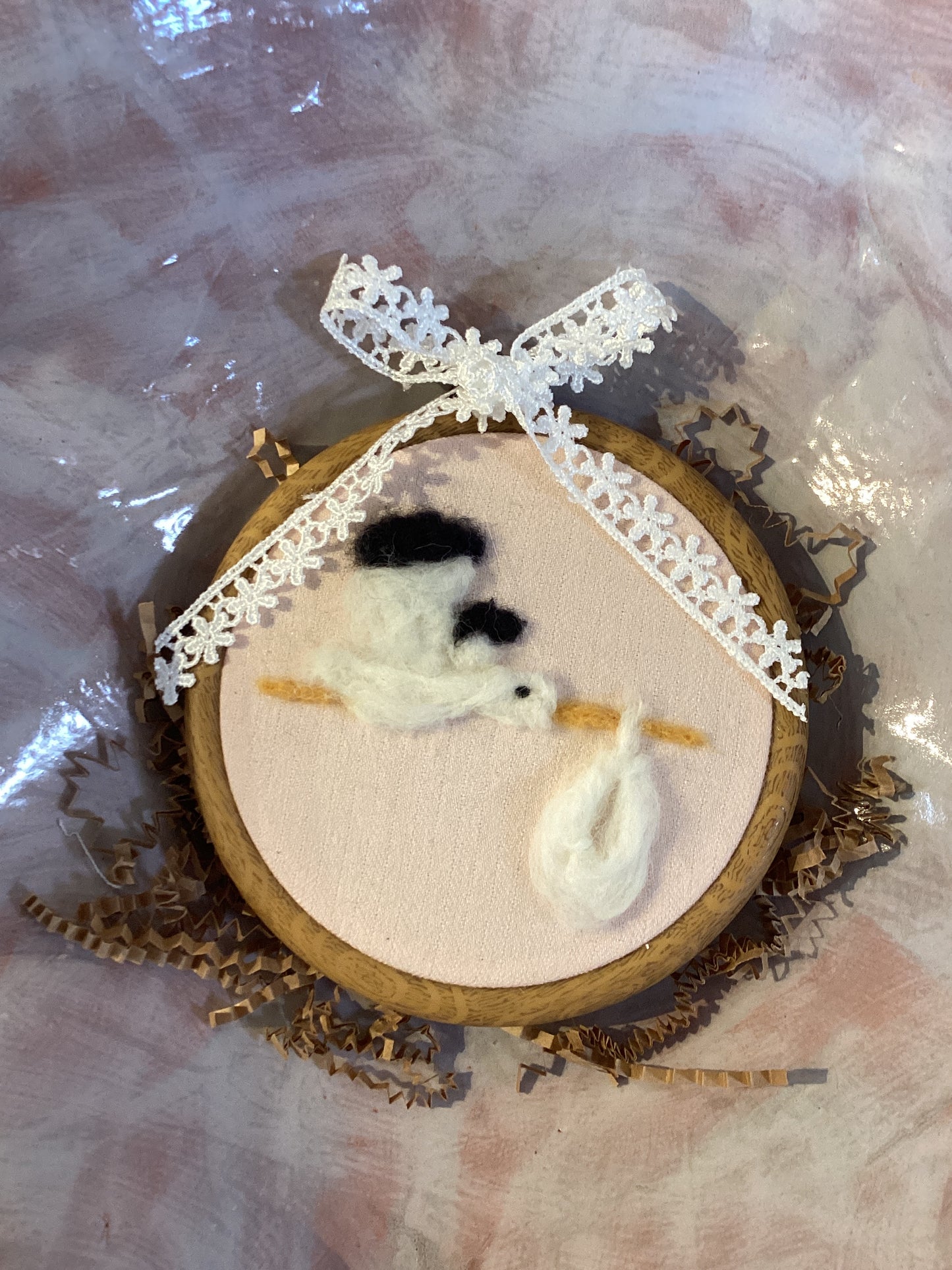 Stork & Good News ArtByGrayce