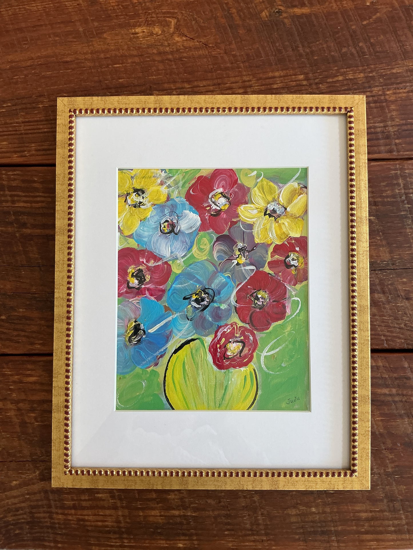 Abstract Floral by Juju - 8x10