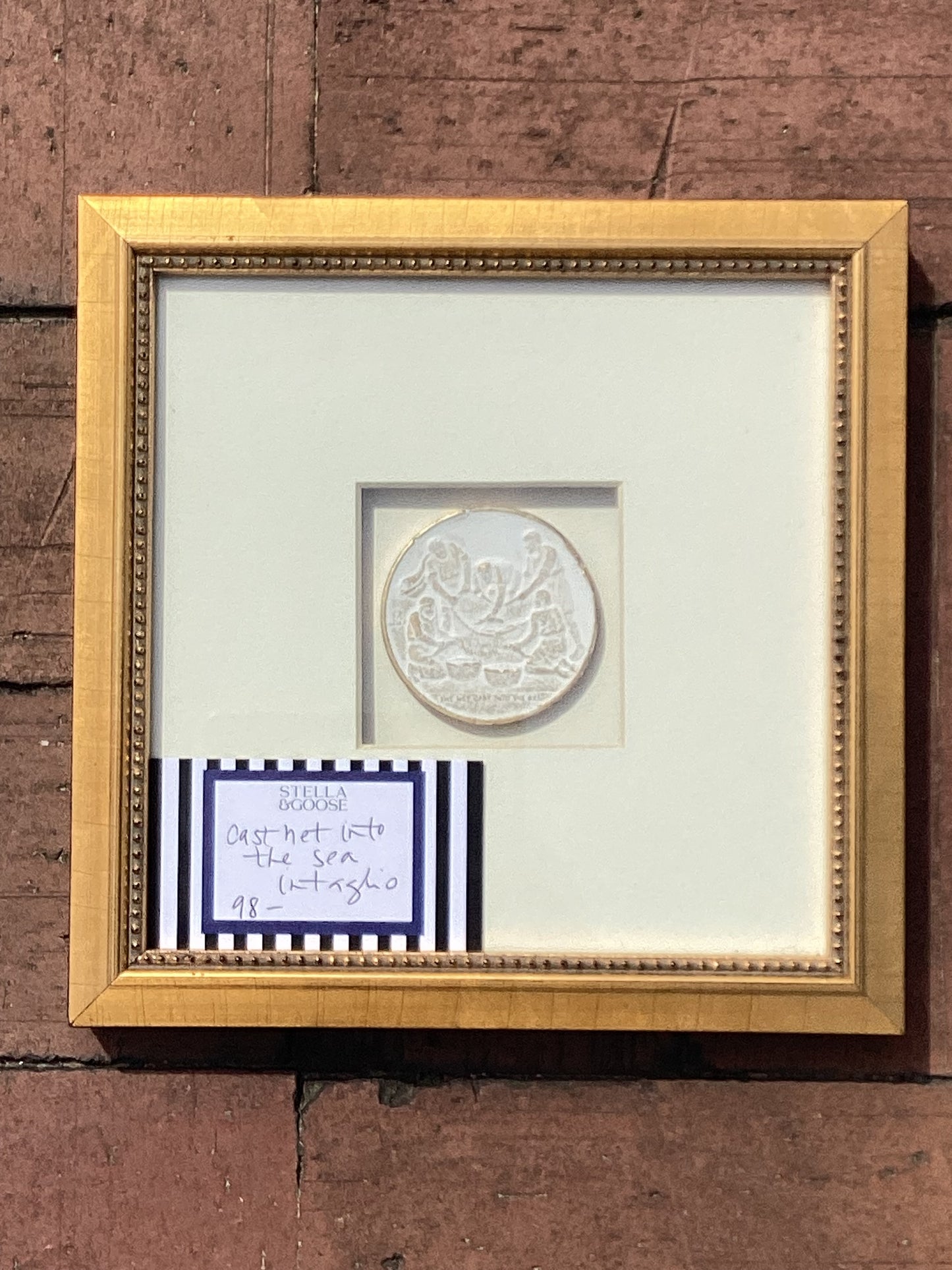 Cast the Net into the Sea Intaglio