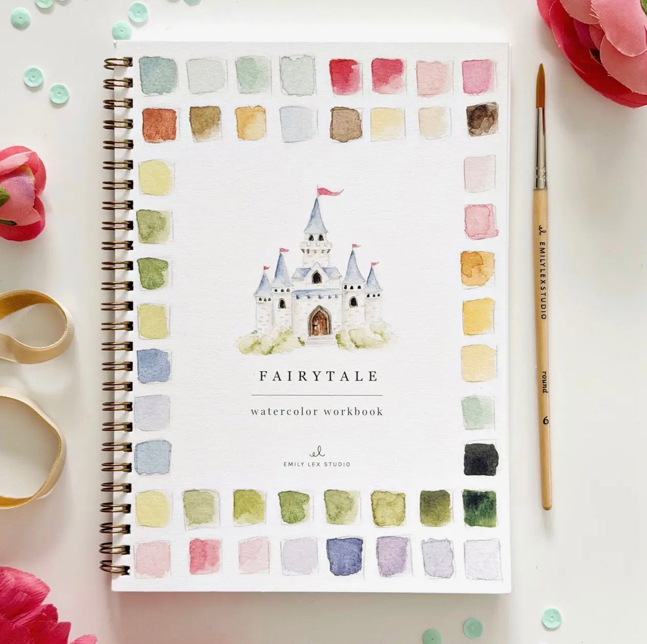 Emily Lex Fairytale Watercolor Workbook