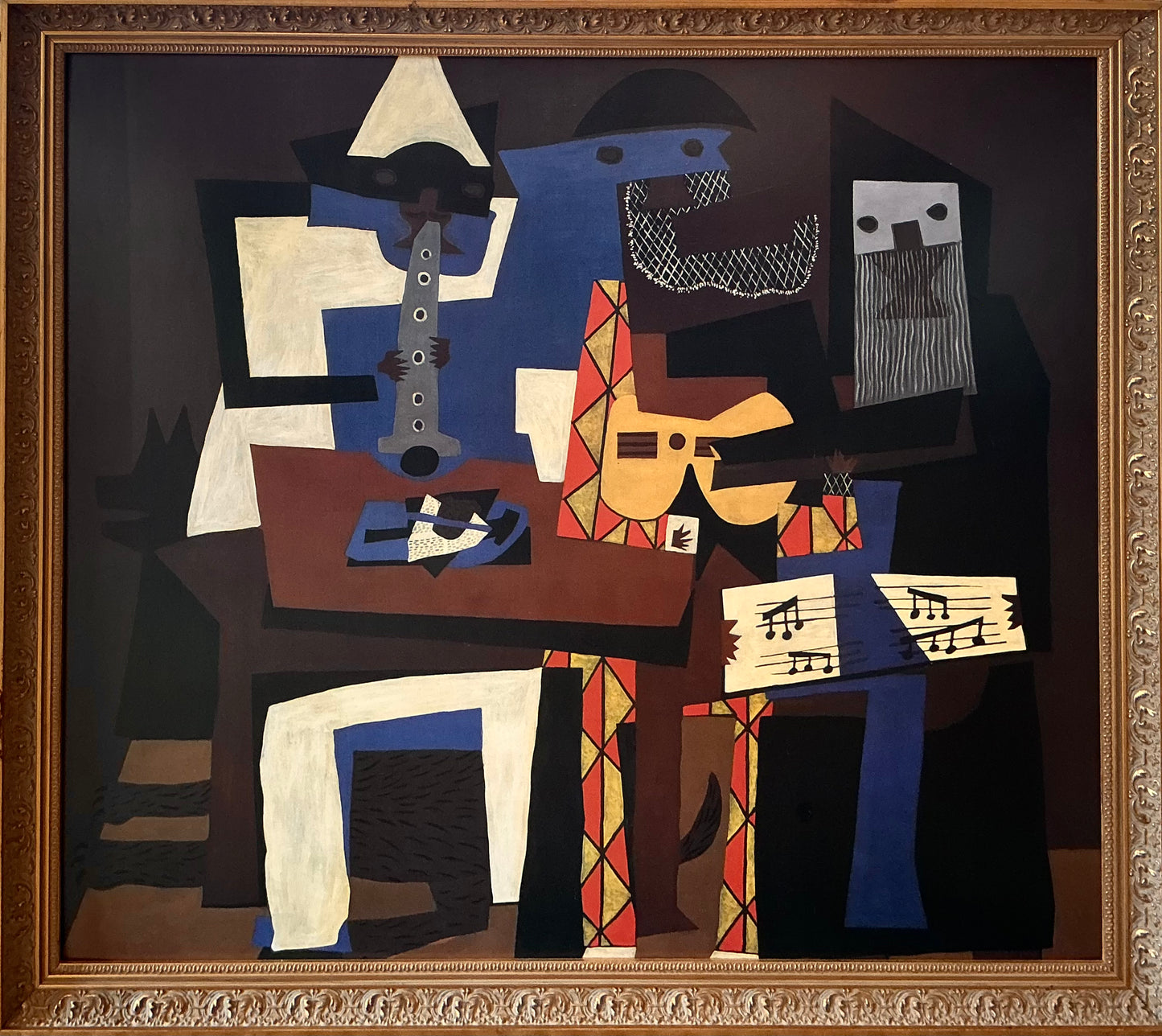 Three Musicians Print, Pablo Picasso