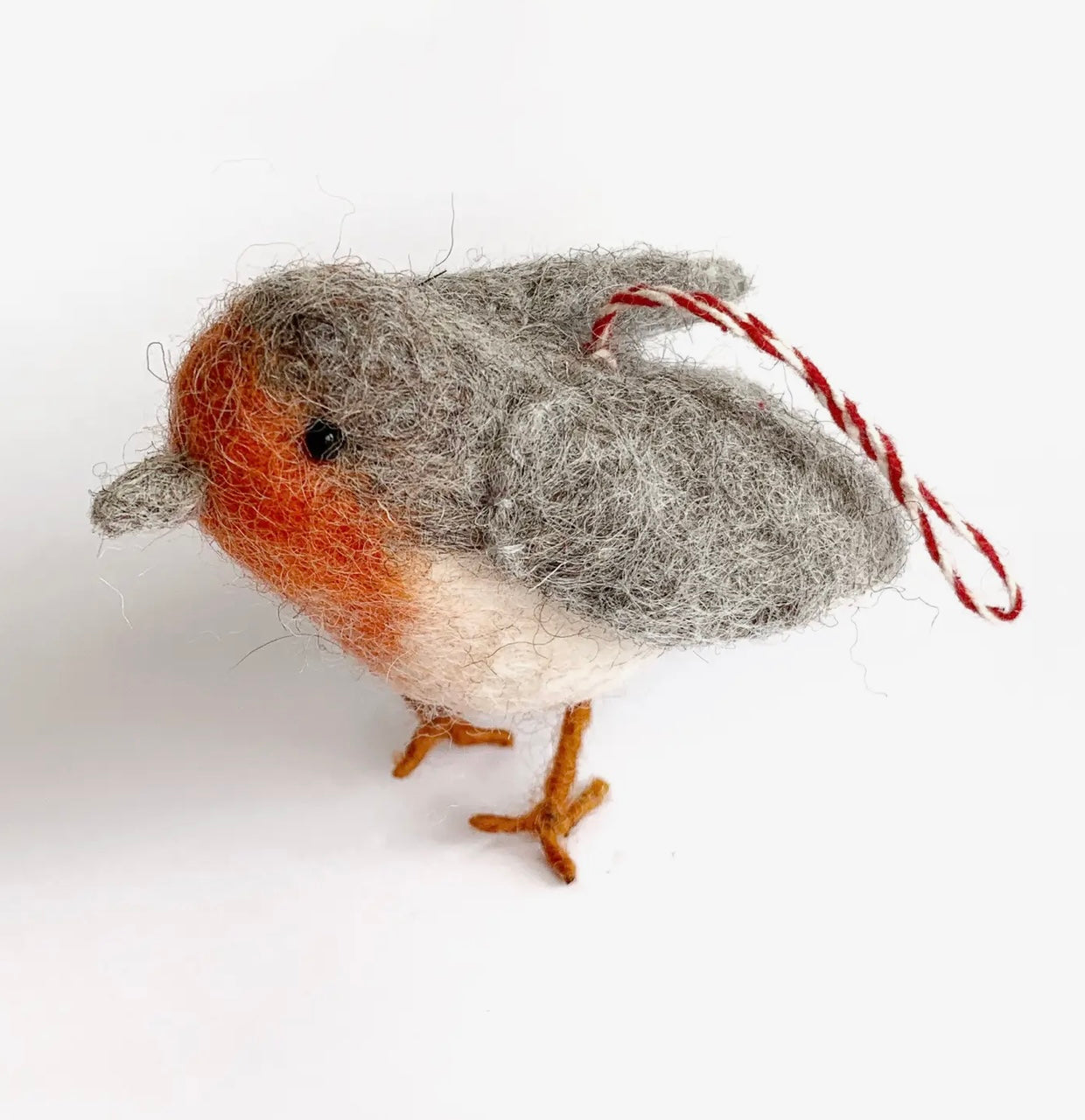 Bird Tufted Wool Ornament