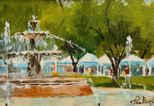 “Arts Alive - Around the Fountain”, Print