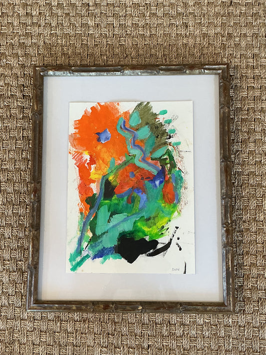Floral Abstract by Dinah Rhodes CUSTOM
