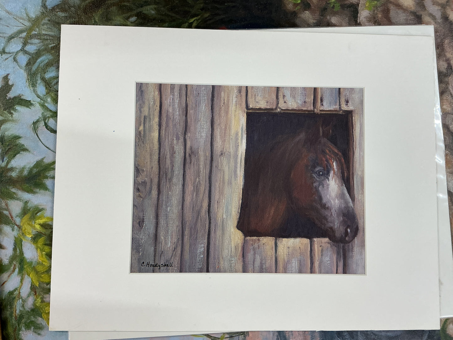 Carol Howdyshell: Horse Print