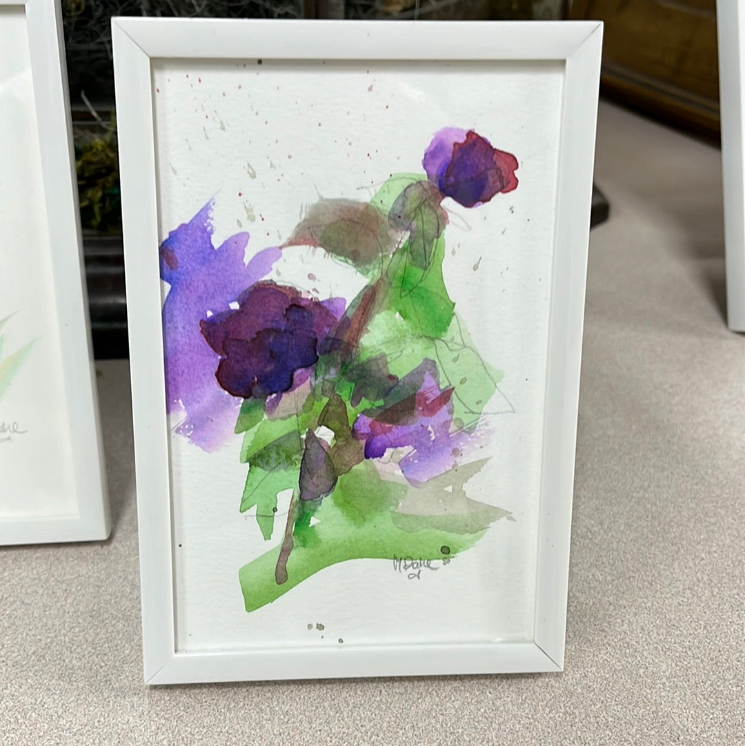 Watercolor Florals by Monica Dahl