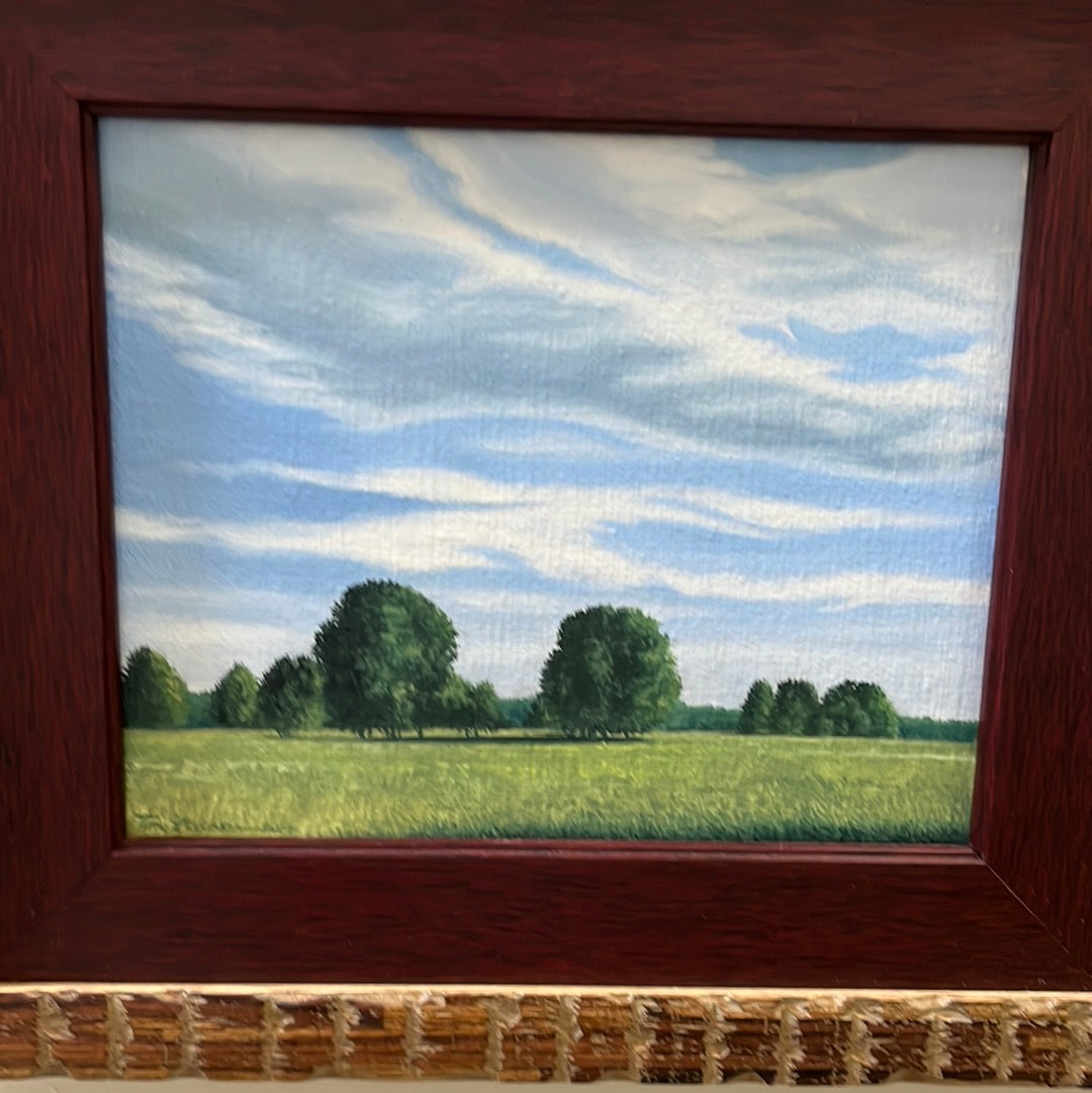 Blue and Green Landscape by Tim Stevenson