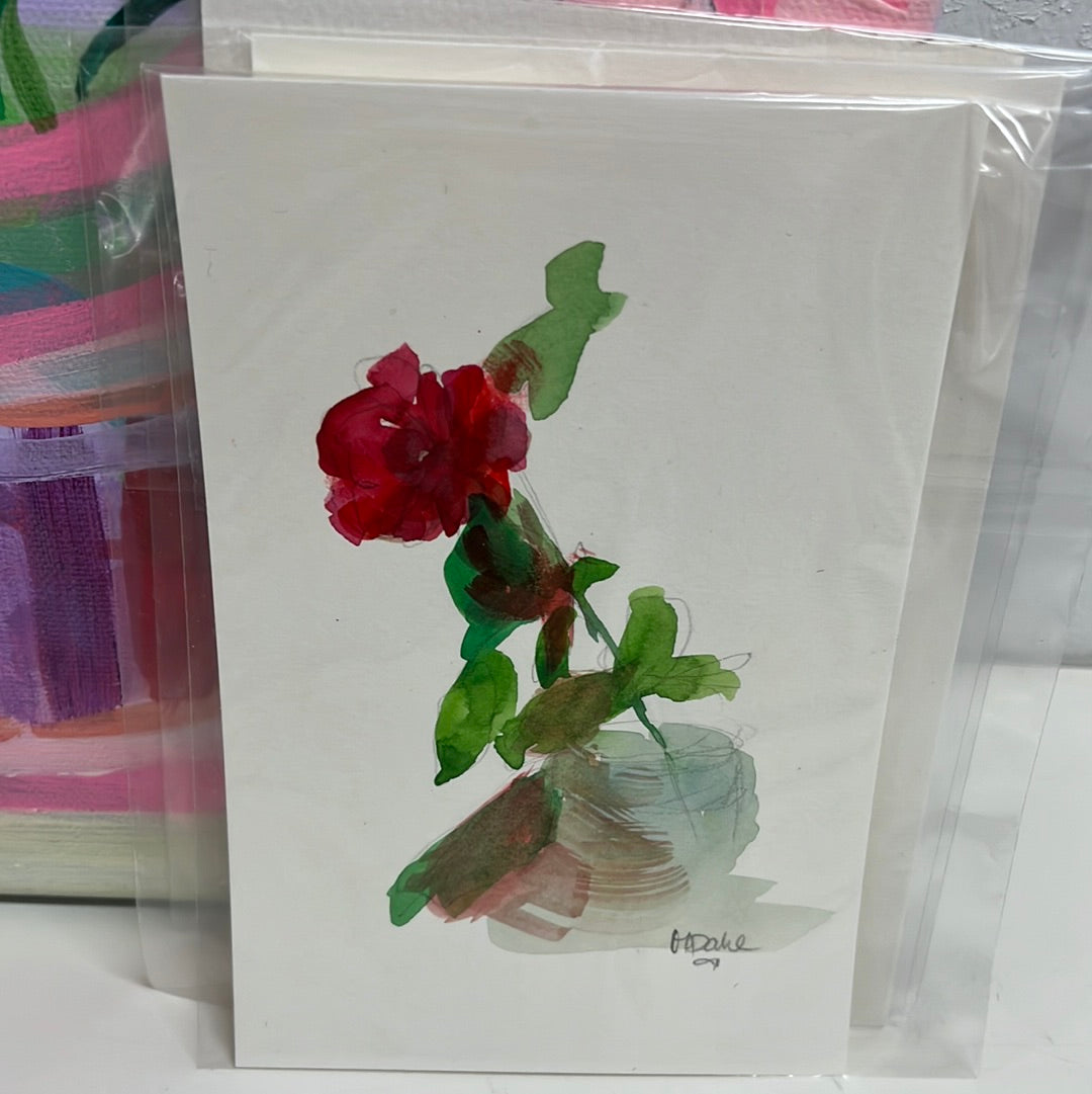Unframed Watercolor Florals by Monica Dahl