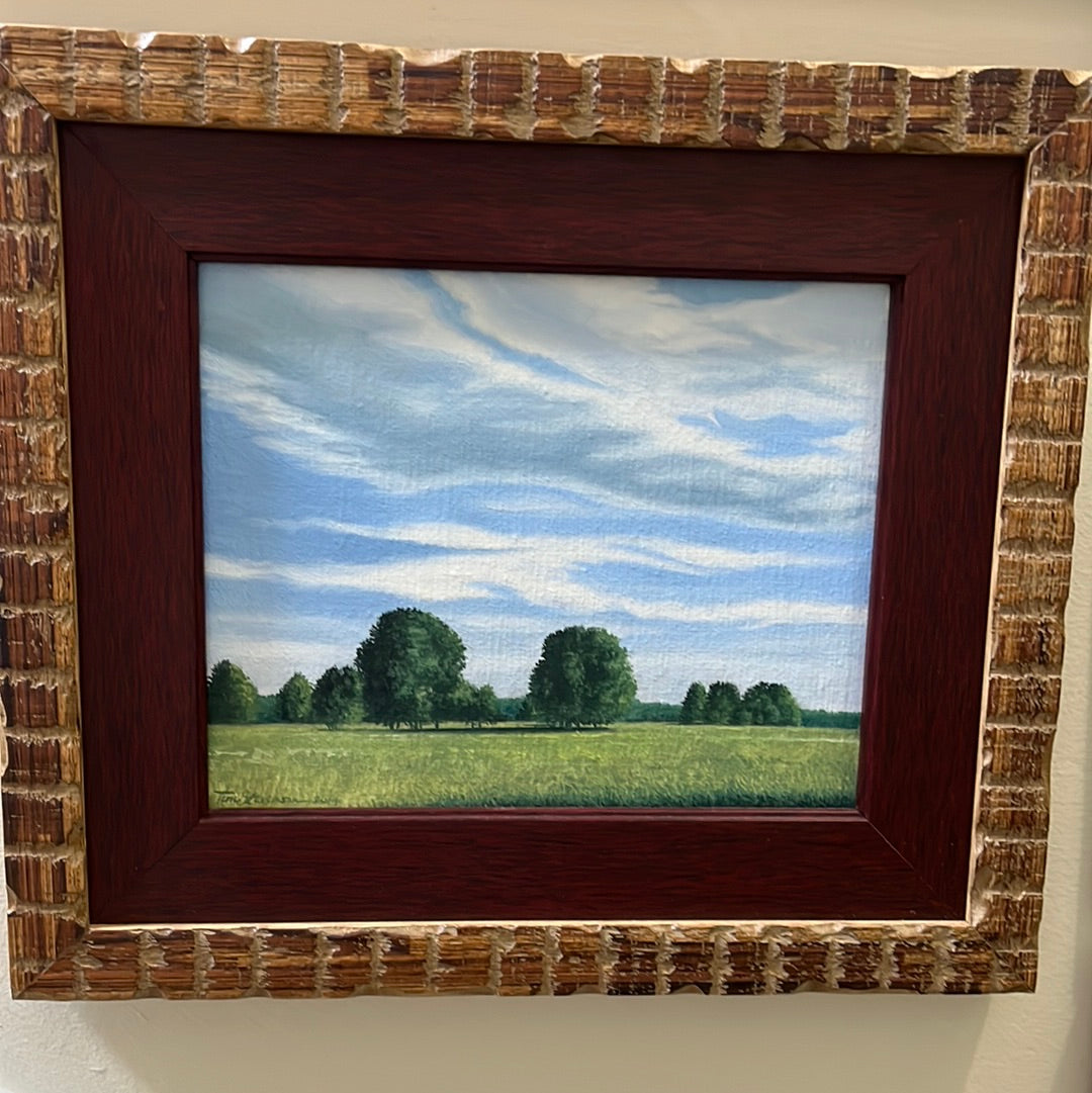 Blue and Green Landscape by Tim Stevenson