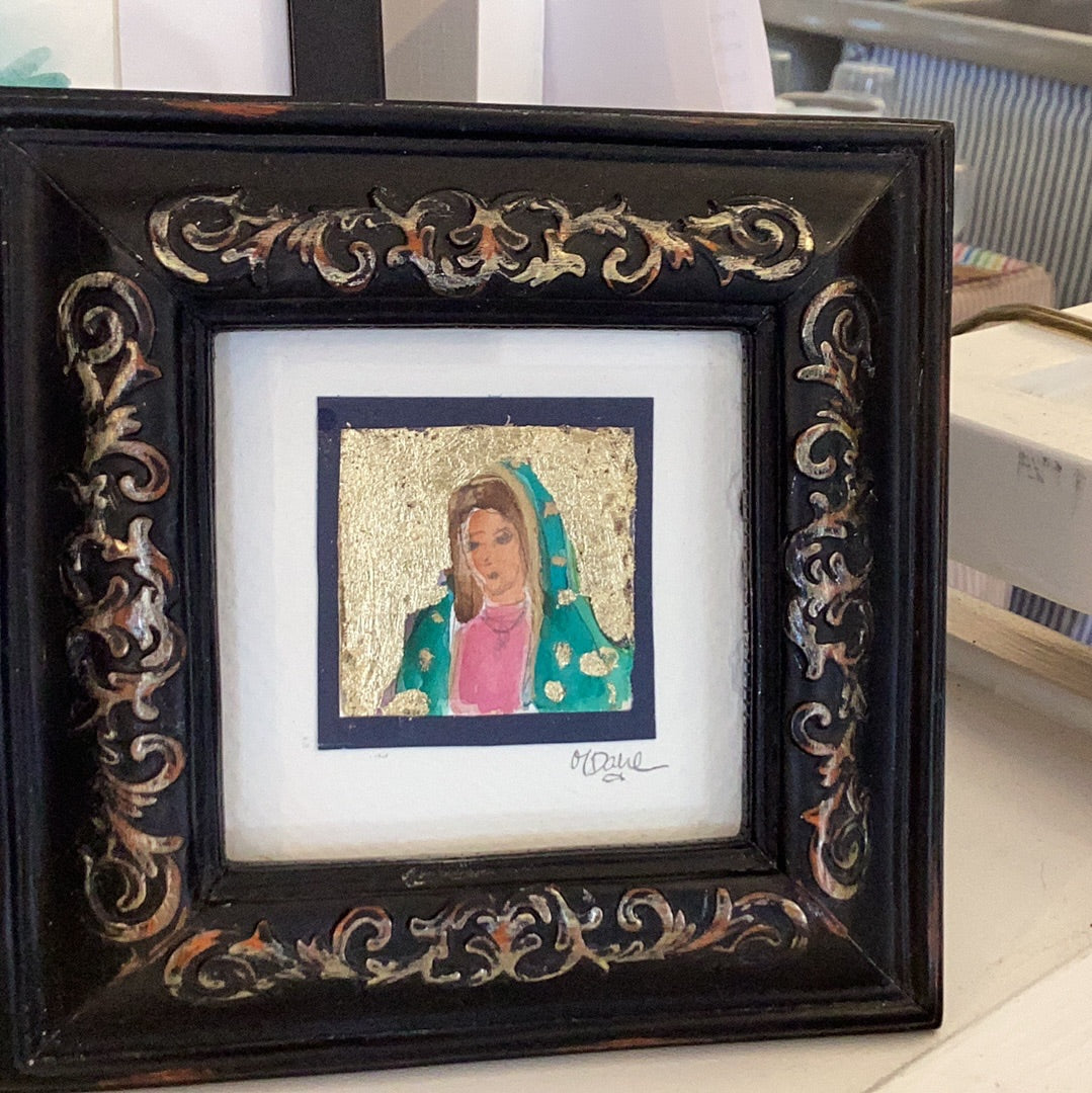 Our Lady of Guadeloupe Icon by Monica Dahl