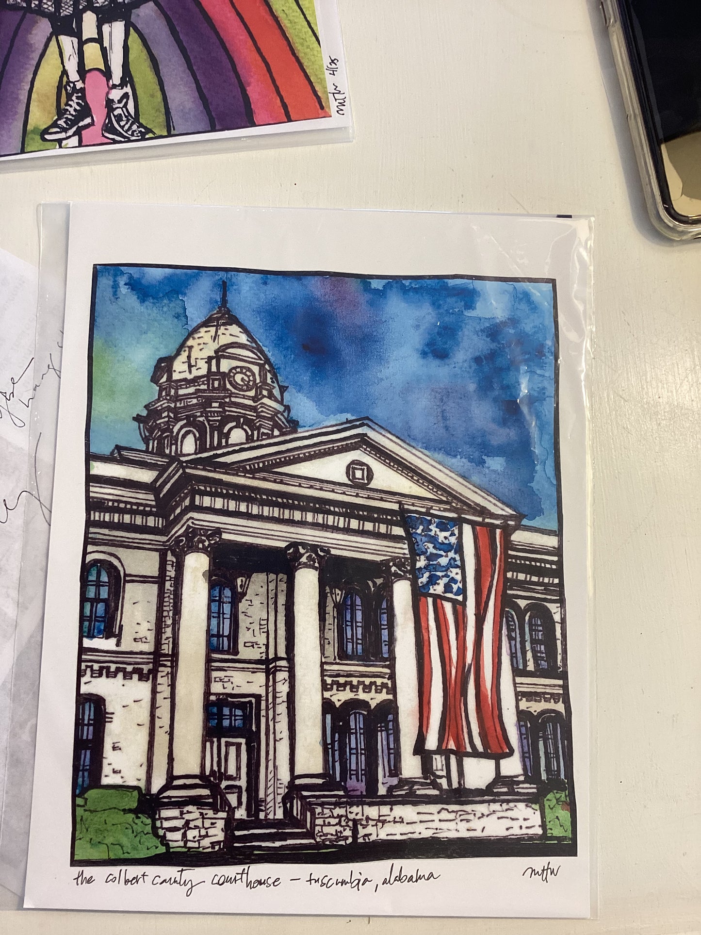 Mary Huston Wylie “Colbert County Courthouse”