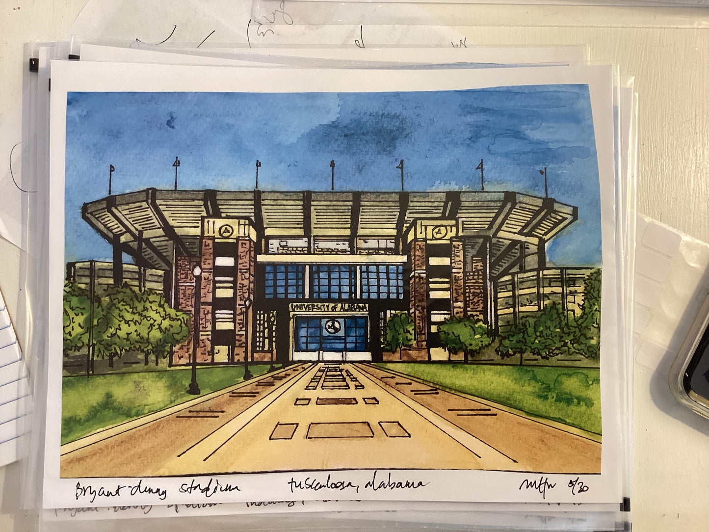 Mary Huston Wylie “Bryant-Denny Stadium”