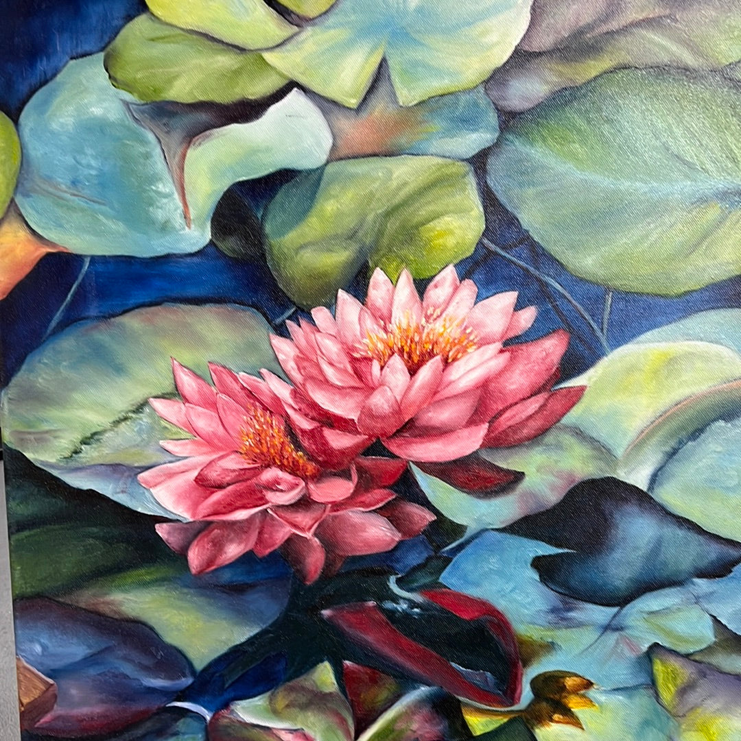 Water Lillie’s2 by Julia Gray