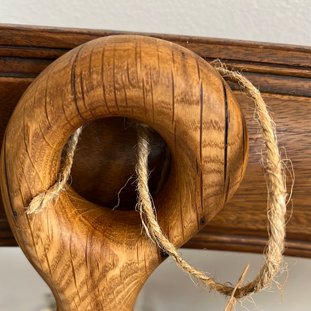 Medium Live-edge Reclaimed Oak Charcuterie Board by Rick Morse