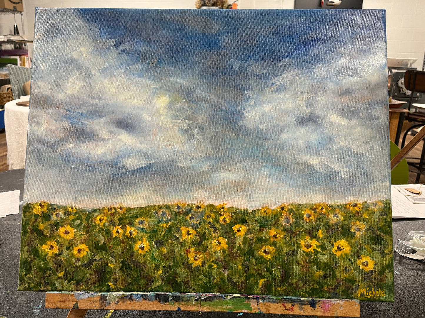 Happy Sunflowers