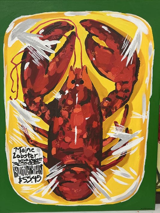 ArtByGrayce “Maine Lobster” Green