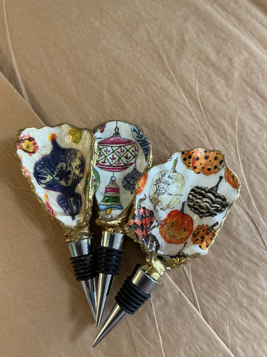 Oyster Wine Stopper by Marshall