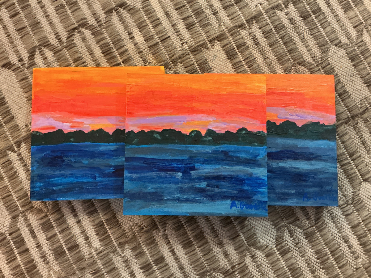 Colorful landscape 5 x 5