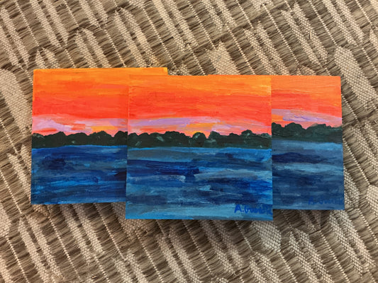 Colorful landscape 5 x 5