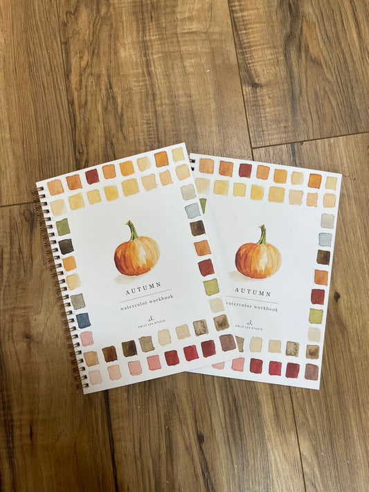 Emily Alex Autumn Watercolor Workbooks