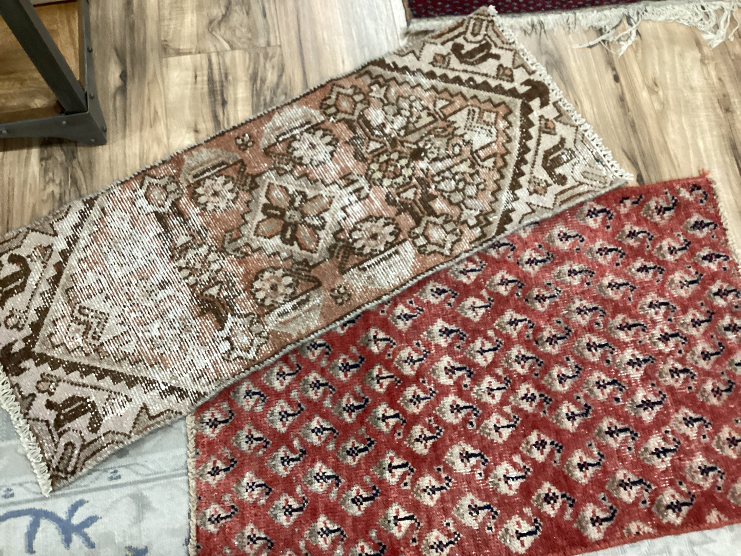 Small yastik wool rugs