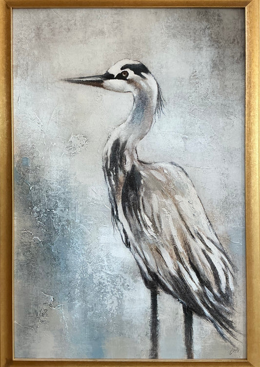 Crane at Dusk