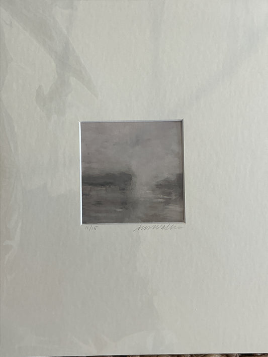 Lisa Wallace Water Series II Signed and Matted