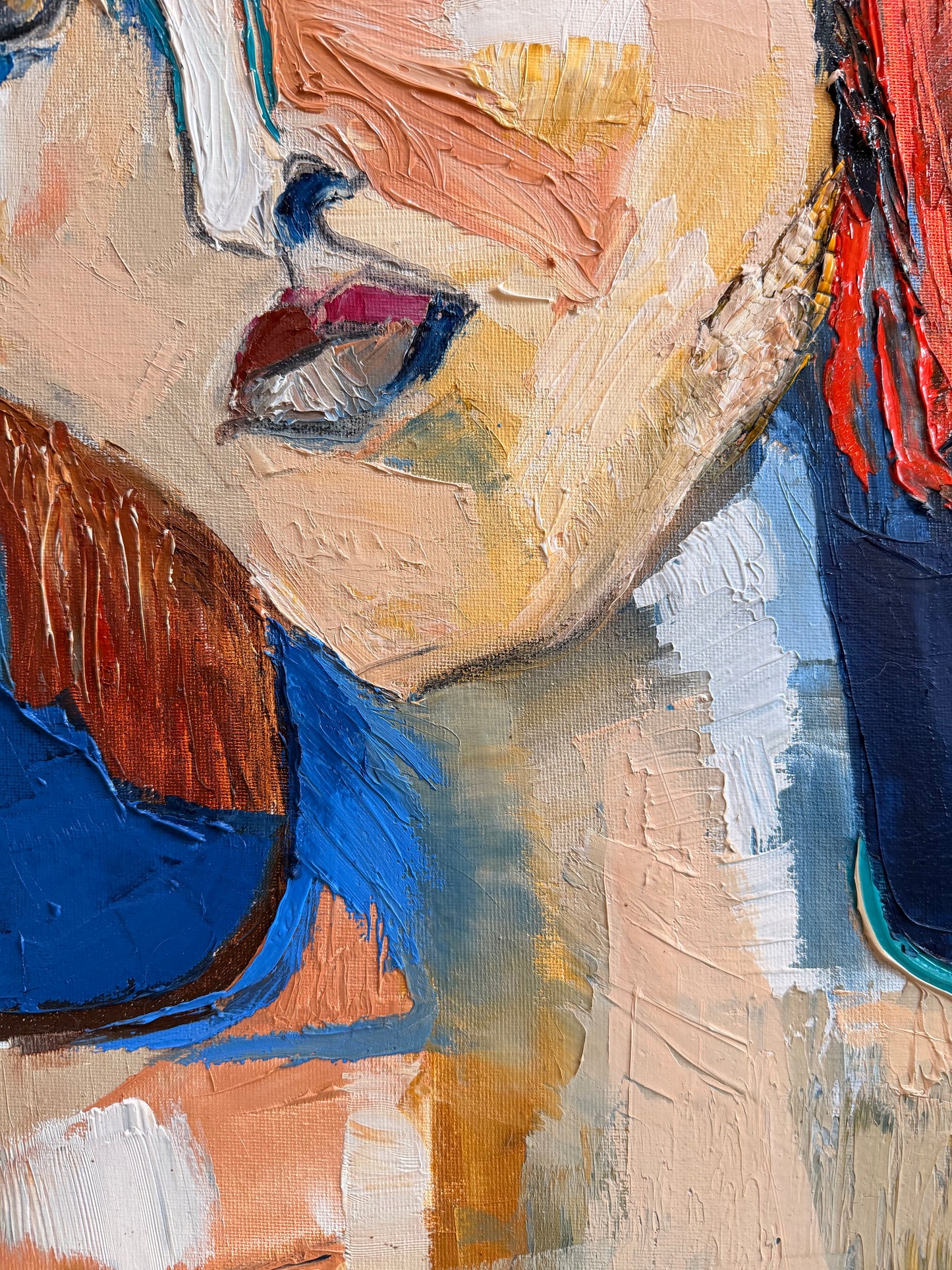 “Don’t Judge What You Don’t Know”, Painting by Jayne Jackson