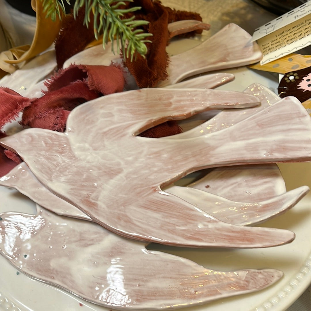 Ceramic Dove by Rebecca