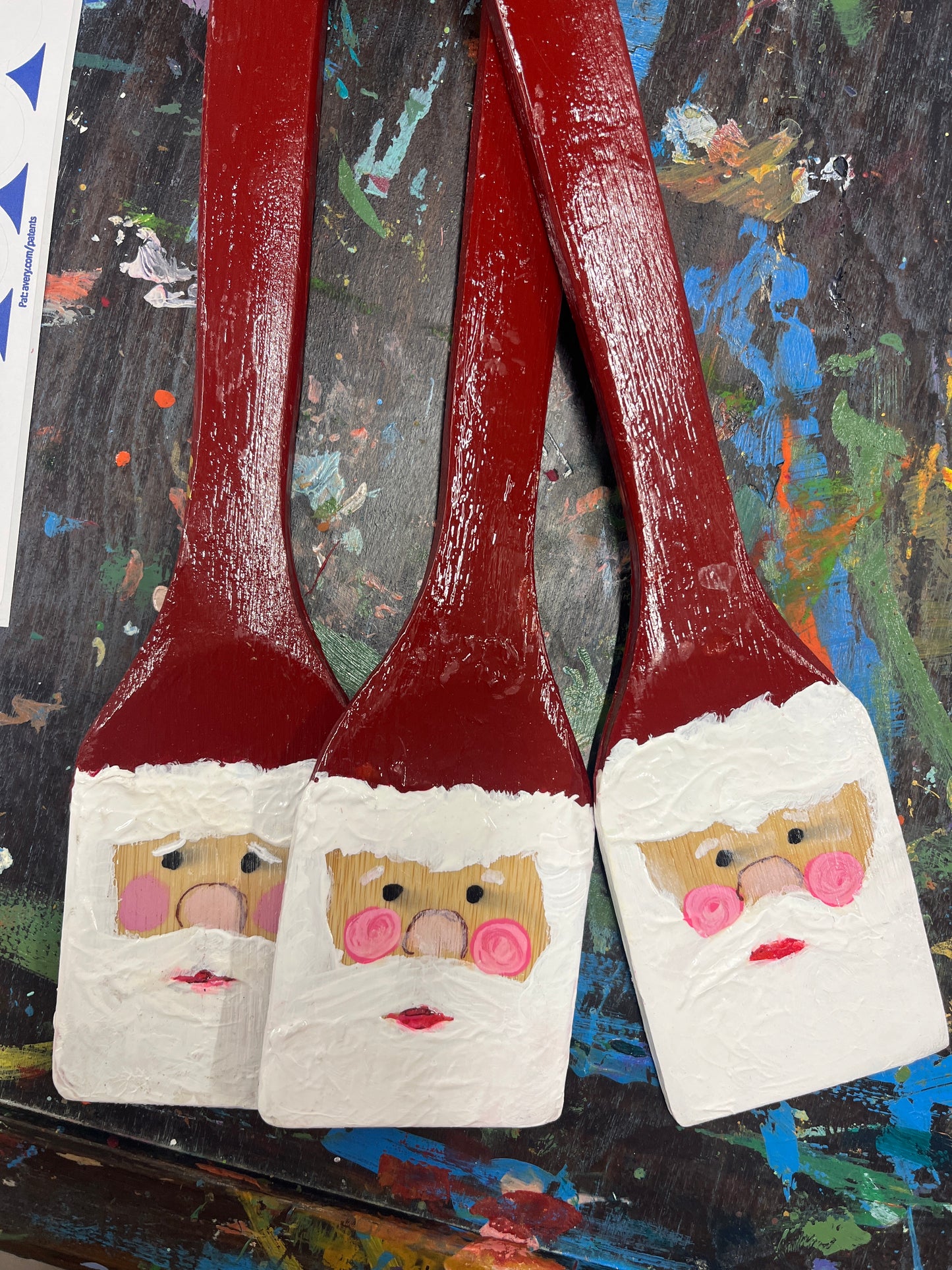 Santa Spoons by Marshall