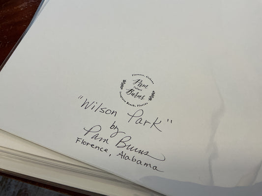 “Wilson Park” by Pam Burns (Print)
