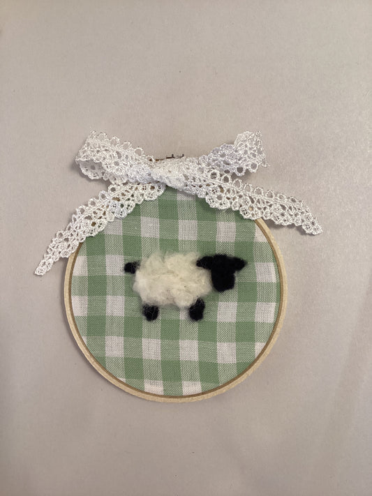 For the Lord is my shepherd embroidery ArtByGrayce
