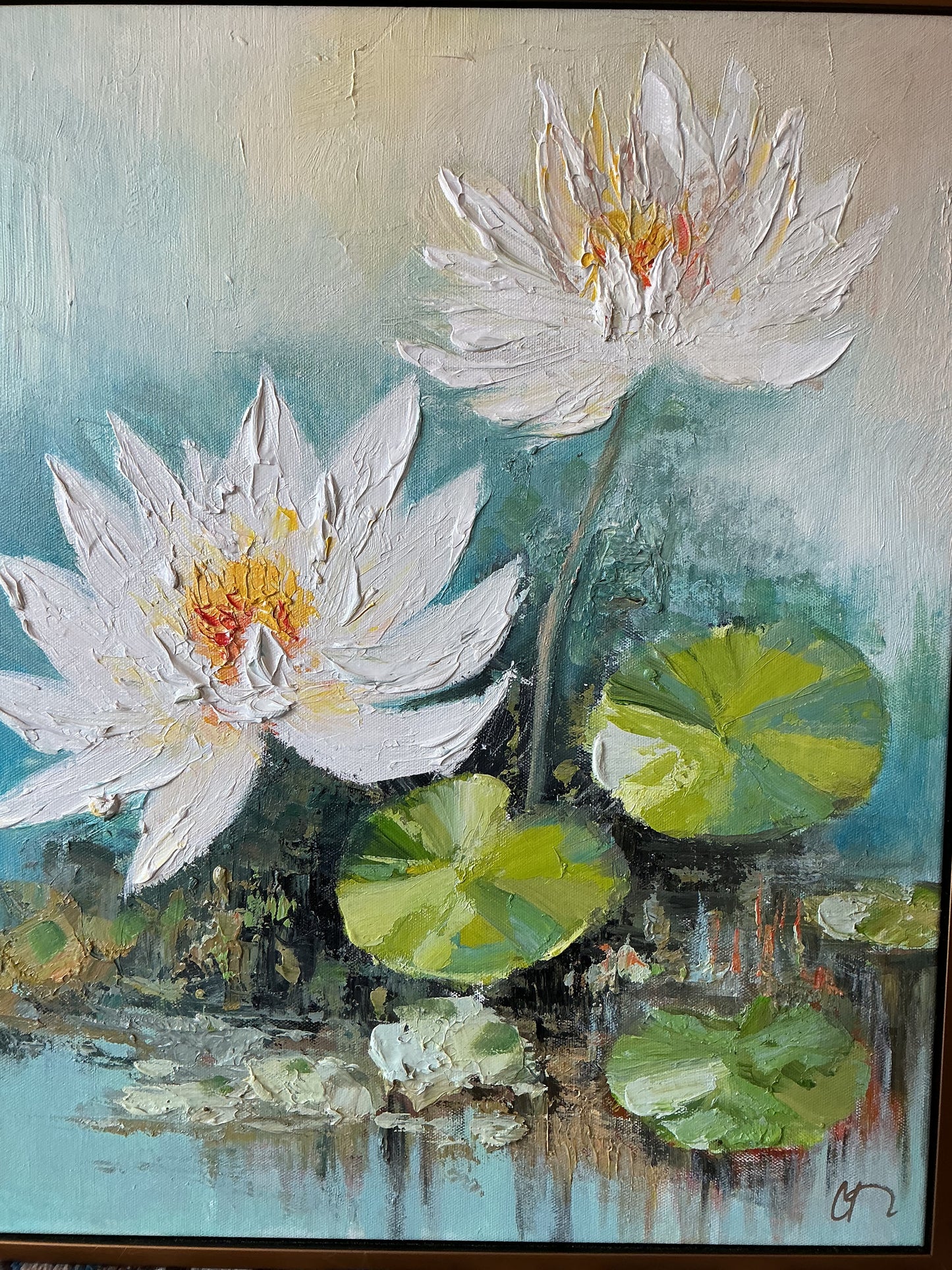 Petals on Quiet Waters