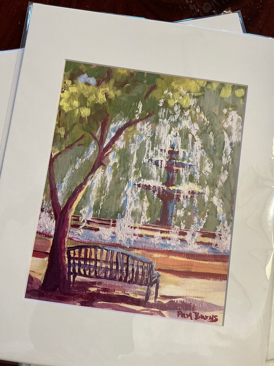 “Wilson Park” by Pam Burns (Print)