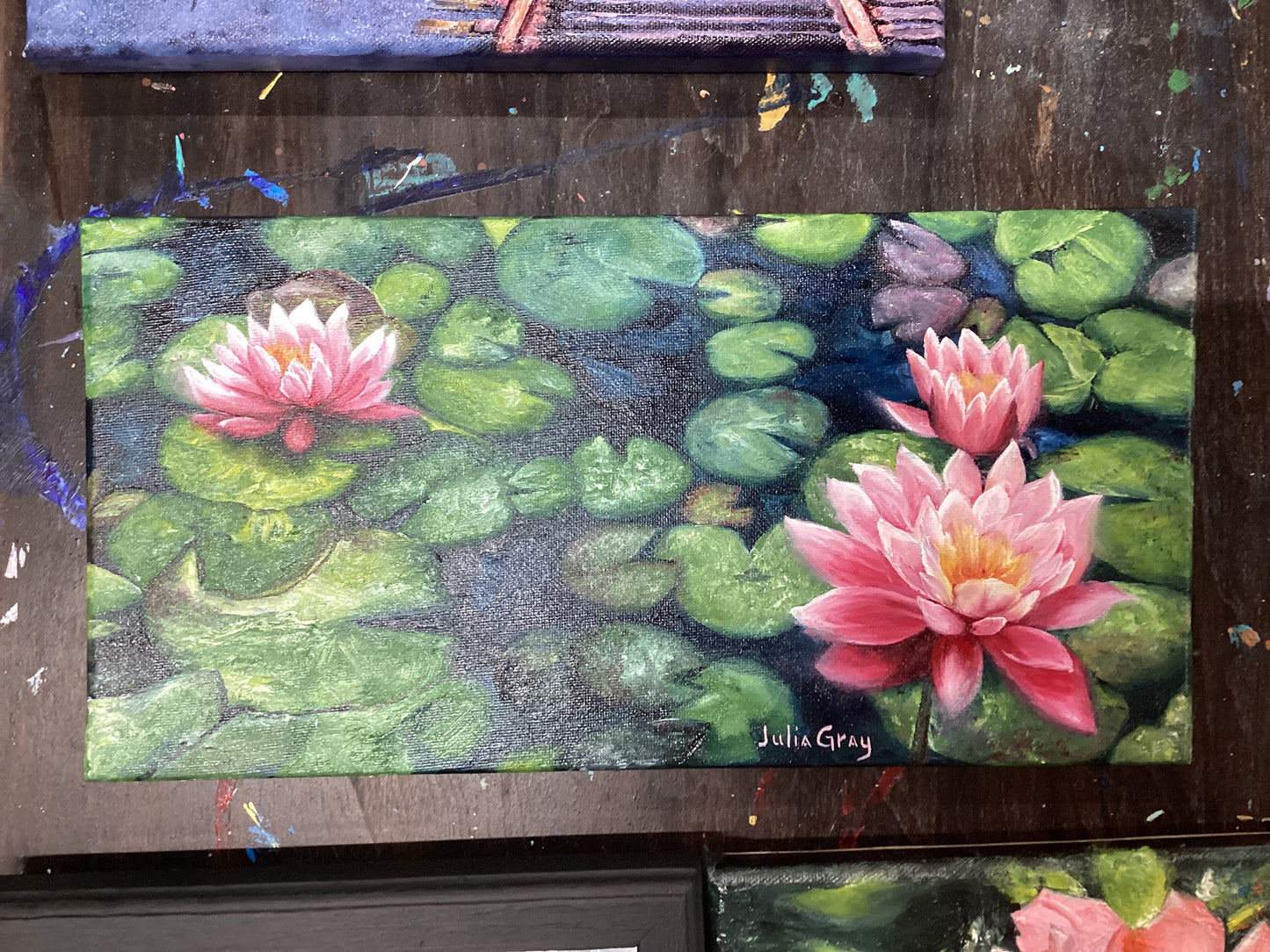 Waterlillies3 by Julia Gray