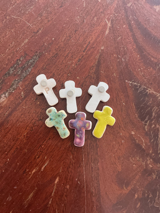 Ceramic Cross Magnet