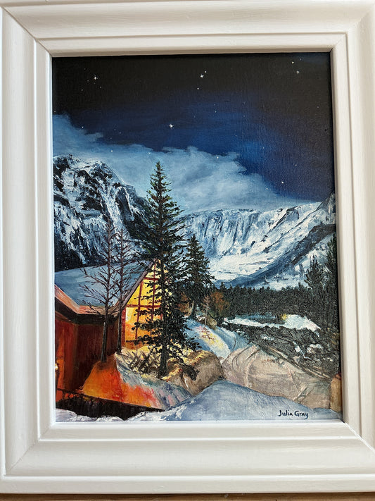 Snowy Winter Night