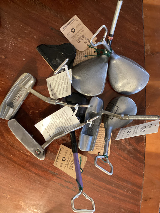 On Tour; the Art of Golf repurposed drivers/putters