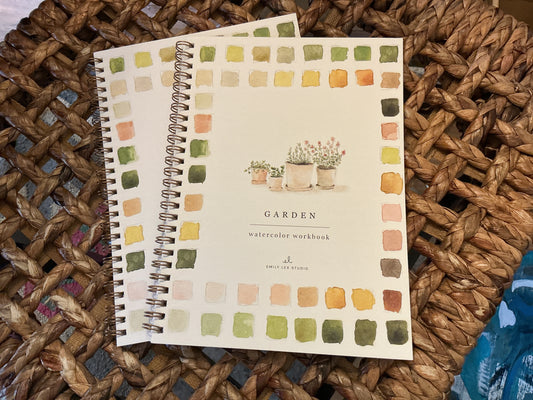 Emily Lex Gardening Watercolor Workbook