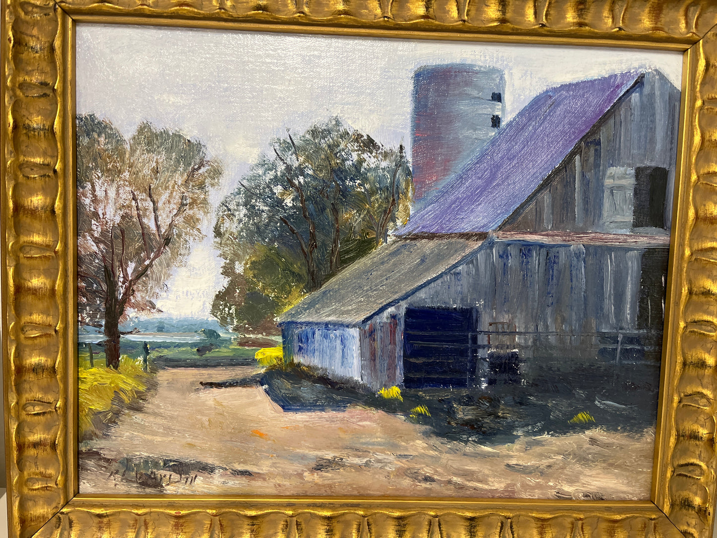 Blue Barn by Robert Ward