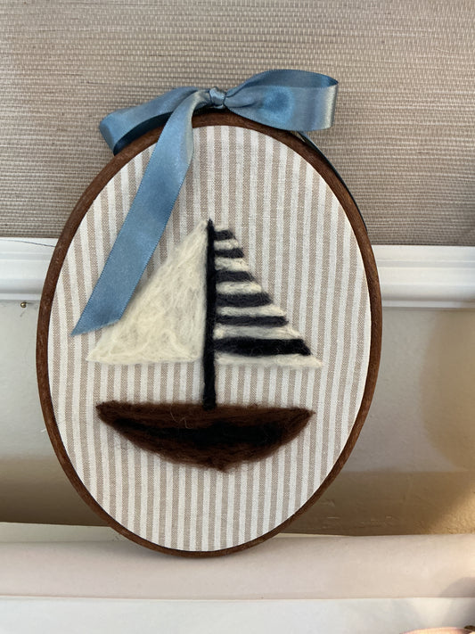 Art by Grayce Sailboat Large